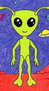 Image result for Alien Cartoon Drawing