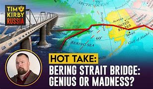Image result for Bering Strait Bridge