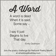 Image result for 30-Day Poem Challenge