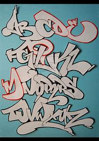 Image result for Graffiti Letters Alphabet