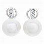 Image result for Pearl and White Gold Earrings