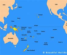 Image result for South Pacific Islands Map