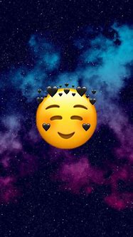 Image result for Smiley-Face Emoji with Galaxy