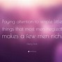 Image result for Pay Attention to the Little Things