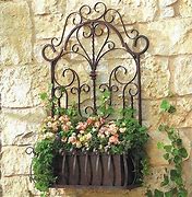 Image result for Iron Decorative Outdoor Planters
