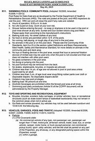 Image result for Hoa Rules and Regulations Examples