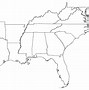 Image result for Blank Map of Eastern United States