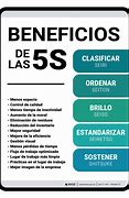 Image result for Beneficios De 5S
