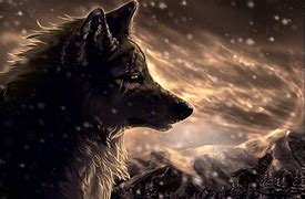 Image result for Dark Anime Wolves