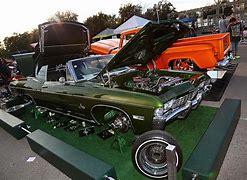 Image result for Green Lowrider Cars