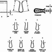 Image result for U Type Speed Clip Fasteners