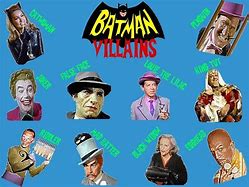 Image result for Batman TV Show Villains List