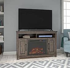 Image result for TV Stand with Fireplace 75