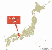 Image result for Hyogo Japan Map