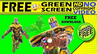 Image result for Thanos Greenscreen