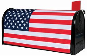 Image result for American Flag Mailbox