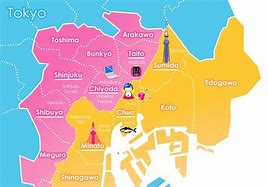 Image result for Tokyo Area Map