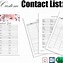 Image result for Free Employee Phone List Template