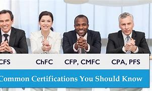 Image result for How to Be a Certified Financial Advisor