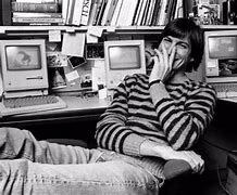 Image result for Steve Jobs at a Desk