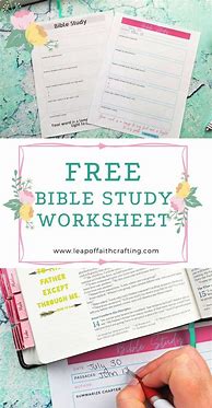 Image result for Printable Bible Study Guides