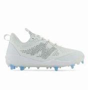 Image result for New Balance White Cleats Baseball Plastic