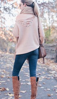 Image result for Sweater Dress with Lace Leggings