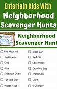 Image result for Neighborhood Scavenger Hunt