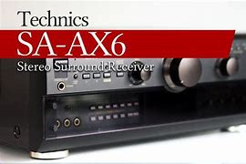 Image result for Technics Receiver SA-AX6