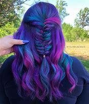 Image result for Galaxy Hair IRL