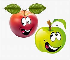 Image result for Smiling Apple Cartoon