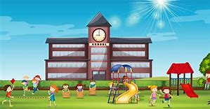 Image result for School Yard Cartoon