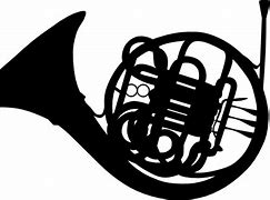 Image result for French Horn Marching Band Silhouette Clip Art