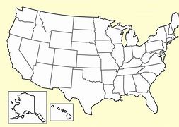 Image result for Fillable Us State Map