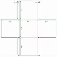 Image result for Easy Gift Box Template