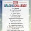 Image result for Reading Challenge Ideas