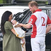 Image result for Pics of Meghan and Harry at Polo Match