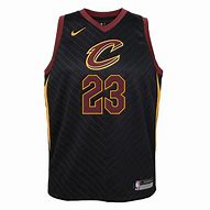 Image result for Cleveland Cavaliers Youth Black Jersey