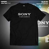 Image result for Sony Make Believe Logo T-Shirt