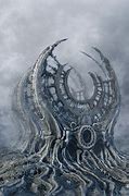Image result for Biomechanical Fortress Concept Art
