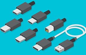 Image result for USB Power Cable Types