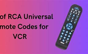 Image result for RCA Universal Remote RCRPS06GR Programming