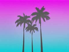 Image result for 80s Neon Palm Trees