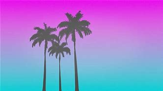 Image result for 80s Palm Tree Aesthetic