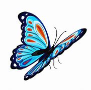 Image result for Light Blue Butterfly Background