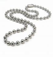 Image result for Stainless Steel Drilled Ball Chain