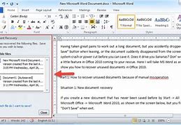 Image result for Recover Word Document Saved Over