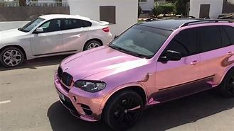 Image result for BMW X5 M Wrapped Rose Gold