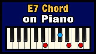 Image result for E Chord Piano Notes