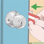 Image result for How to Unlock a Door Knob Lock